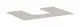 Hansgrohe-HG-Xevolos-E-Konsole-780-550-mit-Ausschnitt-mittig-fuer-Aufsatzwaschtisch-geschliffen-500-480-und-600-480-Sandbeige-Matt-54208780 gallery number 1